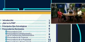 Foto: PGR con procuradurías de Finanzas y Familia en Nicaragua