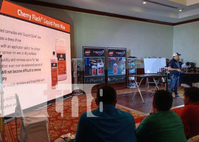 Foto: Pinturas Nubia Estrada realizó este jueves el lanzamiento de un producto innovador / TN8