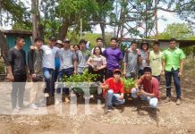 Día Mundial de la Tierra: Reforestación en Nandaime con el Tecnológico Agropecuario Foto: Reforestación con el Tecnológico Agropecuario de Nandaime / TN8