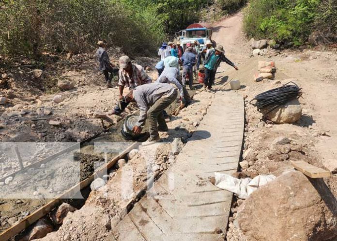 Foto: Mejoramiento vial en comunidades rurales de Somoto / TN8