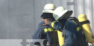Foto: Actividades de los bomberos en honor a Tomás Borge / TN8