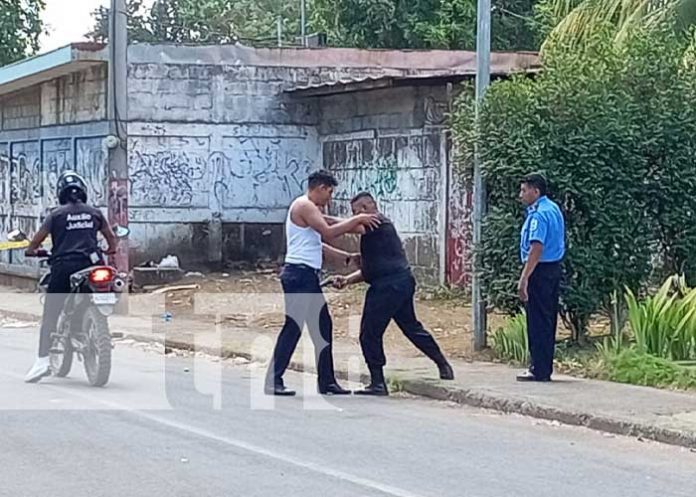 Foto: Recreación de un terrible crimen en Managua / TN8