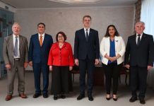 Foto: Alcaldesa Reyna Rueda fortalece lazos con Minsk, Belarús, mediante firma de acuerdos / Cortesía
