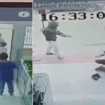 Un «lacra» ataca a guardia de seguridad luego de robar una tienda Foto: Aterrador robo en tienda /cortesía