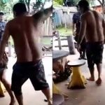 Padre le da tremenda paliza a su hijo al descubrir que andaba de «ladroncito» Padre propinó un severo castigo a su hijo