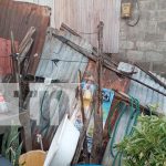 Familia se queda sin hogar tras colapso de vivienda en Managua Familia se queda sin hogar tras colapso de vivienda en Managua