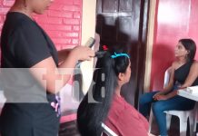 Madres comerciantes de Rivas reciben cambio de look gratuito Madres comerciantes de Rivas reciben cambio de look gratuito