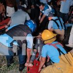 Cámara de seguridad capta choque de motociclistas en Managua (VIDEO)