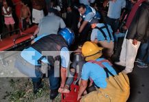 Cámara de seguridad capta choque de motociclistas en Managua (VIDEO)