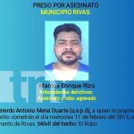Detienen a presunto sujeto prófugo de la justicia por el delito de homicidio en Rivas Foto: Detienen a presunto sujeto prófugo de la justicia por el delito de homicidio en Rivas/TN8