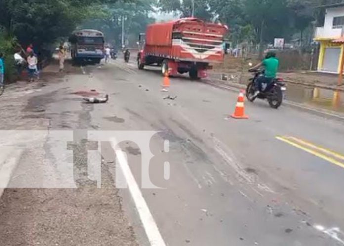 Foto: Trágico choque en Condega /TN8