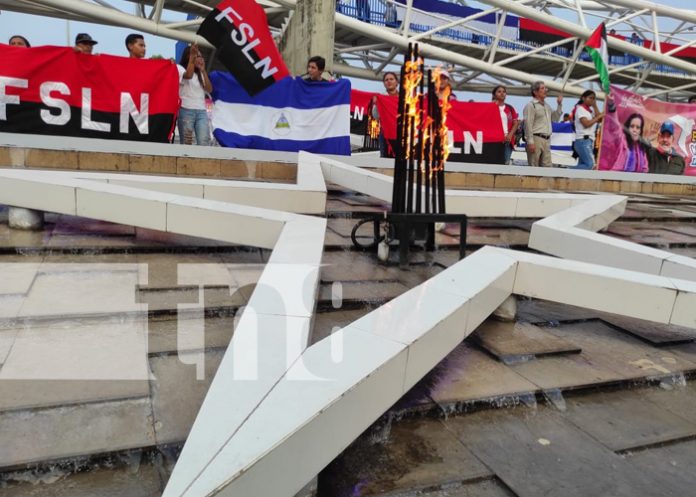 1 Foto: ¡Día de la Dignidad Nacional! Juventud nicaragüense marcha en solidaridad con Palestina/TN8