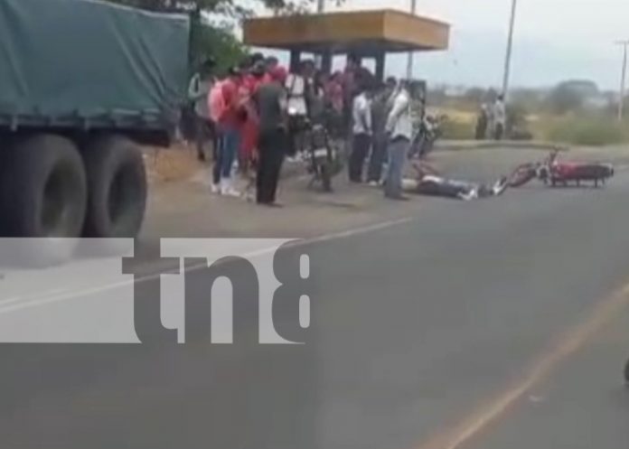 1 Foto: Adolescente pierde la vida en accidente de tránsito en el municipio de Sébaco, Matagalpa/TN8