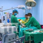 Inauguración de mejoras en quirófanos del Hospital Regional de Juigalpa