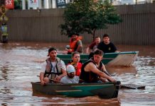Foto: Lluvias mortales en Brasil /cortesía