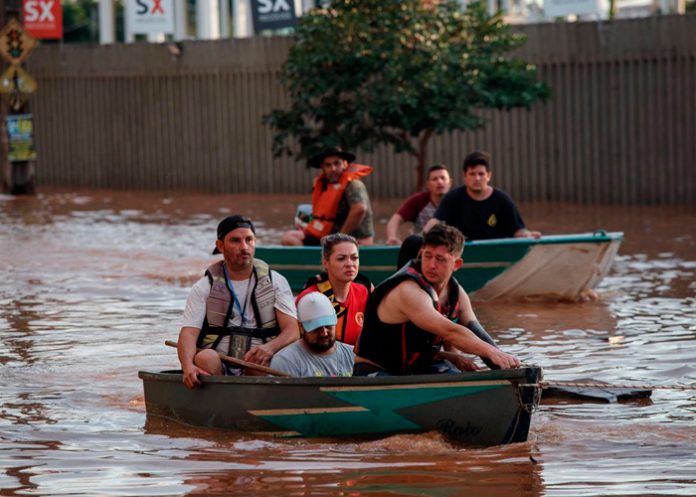 1 Foto: Lluvias mortales en Brasil /cortesía