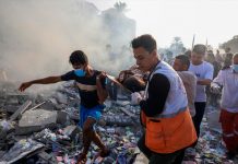 Gaza alcanza los 34.800 asesinatos por genocidio israelí Foto: Masacres en Gaza /cortesía