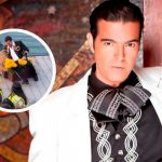 Pablo Montero sufre caída en pleno escenario de San Diego Foto: Pablo Montero sufre caída en pleno escenario de San Diego / Cortesìa