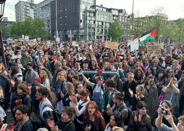 1 Las protestas estudiantiles propalestinas se extienden en Europa