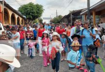 Desfile infantil marca inicio de las fiestas patronales en La Libertad, Chontales Foto: Desfile infantil marca inicio de las fiestas patronales en La Libertad, Chontales/TN8