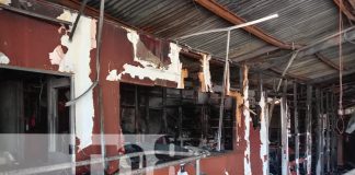 Relatan dramática mañana durante el incendio en Mega-boutique en Managua