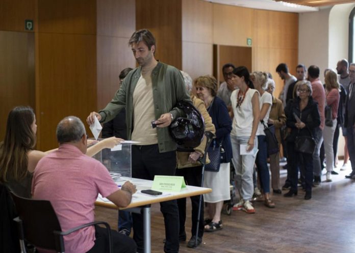1 Foto: Así avanza la participación de las elecciones en Cataluña/Cortesía