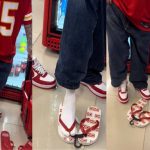 Santa Fe Klan se hizo viral al comprar unas sandalias de la tienda Oxxo Foto:Santa Fe Klan se hizo viral al comprar unas sandalias de la tienda Oxxo/Cortesía