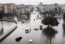 Inundaciones en Turquía paralizan ciudades de Adana y Hatay Foto: Emergencia en el sur de Turquía /cortesía