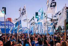 Foto: Universitarios contra Milei /cortesía