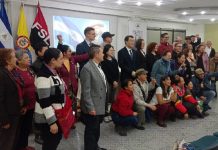 Embajada de Nicaragua en Colombia honra la memoria del General Sandino Foto: Embajada de Nicaragua en Colombia honra la memoria del General Sandino / Cortesía