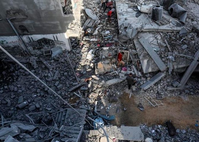 1 Foto: Destrucción en Gaza /cortesía