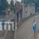 Con la agilidad de un gato, ladrón hace de las suyas a la luz del día en Chinandega Con la agilidad de un gato, ladrón hace de las suyas a la luz del día en Chinandega