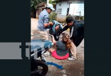 Foto: ¡Escándalo en Chinandega! Pelea por deuda entre dos mujeres termina en agresión física/TN8