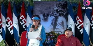 Foto: Celebración del natalicio 129 del General Sandino, en un acto presidido por el Comandante Daniel Ortega y la Vicepresidenta Rosario Murillo/Cortesía
