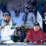 Foto: Rosario Murillo: "Aquí está Sandino y juntos seguiremos construyendo las victorias de todos"/TN8