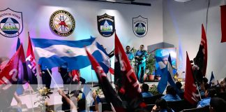 Foto: Ministerio del Interior conmemora el 129 aniversario del natalicio del General Sandino/TN8