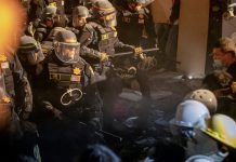 Biden: «Protestas estudiantiles cruzan el límite de lo pacífico» Foto: Biden condena disturbios estudiantiles /cortesía