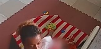 Genera indignación en Brasil el video de una niñera agrediendo a una bebé