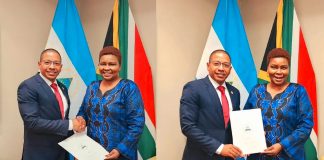 Embajador de Nicaragua presenta copias de estilo ante República de Sudáfrica