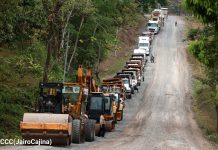 Inicia la construcción del segundo tramo de la Carretera Wanawana-San Pedro del Norte Foto: Inicia la construcción del segundo tramo de la Carretera Wanawana-San Pedro del Norte en Paiwás/Cortesía