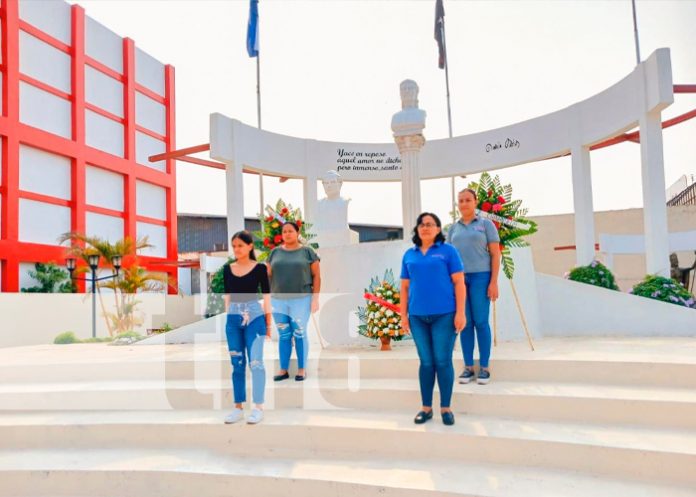 1 Foto: Homenaje en Chinandega /TN8