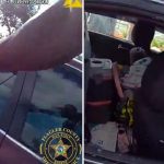 Video: Policía de Florida rescata a bebé que quedó encerrado en un carro Foto: Policía de Florida rescata a bebé que quedó encerrado en un carro / Cortesía