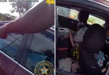 Video: Policía de Florida rescata a bebé que quedó encerrado en un carro Foto: Policía de Florida rescata a bebé que quedó encerrado en un carro / Cortesía