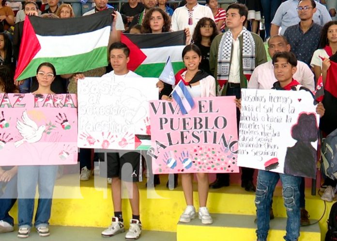 Foto: UNAN Managua condenan los ataques a Palestina /cortesía