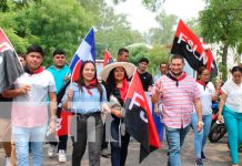 Militancia sandinista en Madriz celebra el Día de la Dignidad Nacional Foto: Día de la Dignidad Nacional /TN8