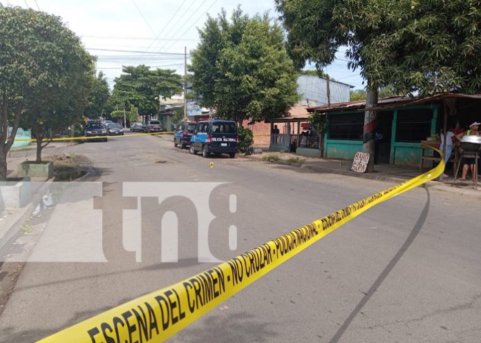 Foto: Mujer sin vida en Managua /TN8