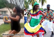 Que falta de respeto: Hondureña se burla del Palo de Mayo de Nicaragua Hondureña que se burla del baile Palo de Mayo