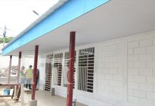 82% de avance en la construcción de nuevo centro de estudio en Chinandega Foto: 82% de avance en la construcción de nuevo centro de estudio en Chinandega / TN8