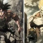 Serie de ilustraciones: ¿Qué pasaría si Goku se enfrentara a un Titán? Foto:Serie de ilustraciones: ¿Qué pasaría si Goku se enfrentara a un Titán?/Cortesía