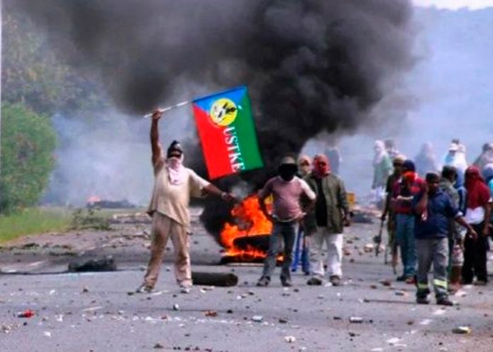 Foto: Violencia en Nueva Caledonia Francia /cortesía